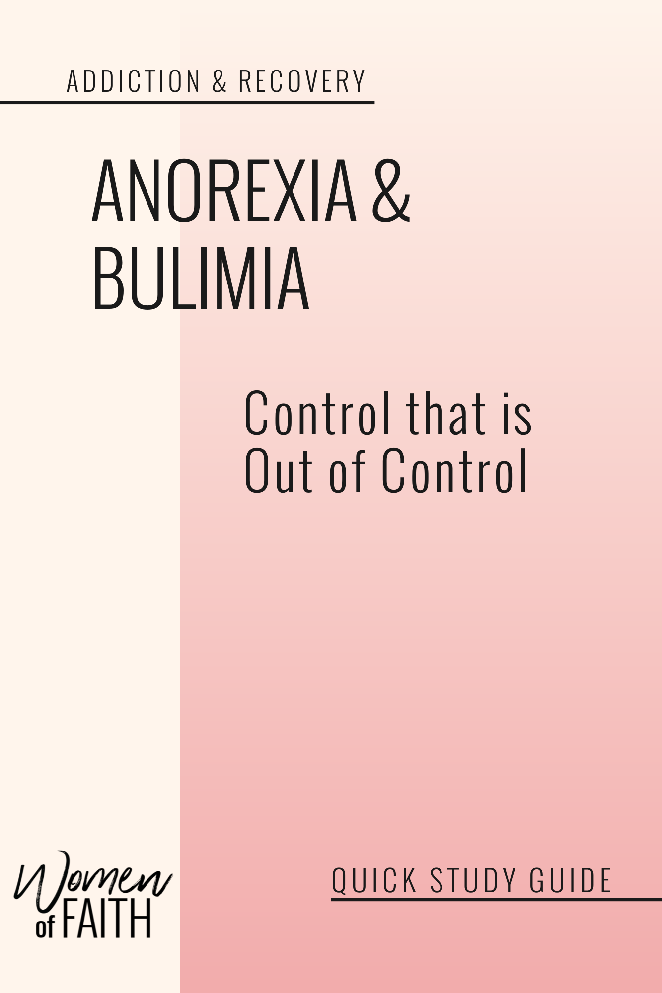 ANOREXIA & BULIMIA - QUICK STUDY GUIDE (E-GUIDE)