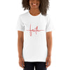 FAITH (RED) - Short-Sleeve Unisex T-Shirt