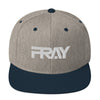 PRAY (WHITE) Snapback Hat Snapback Hat