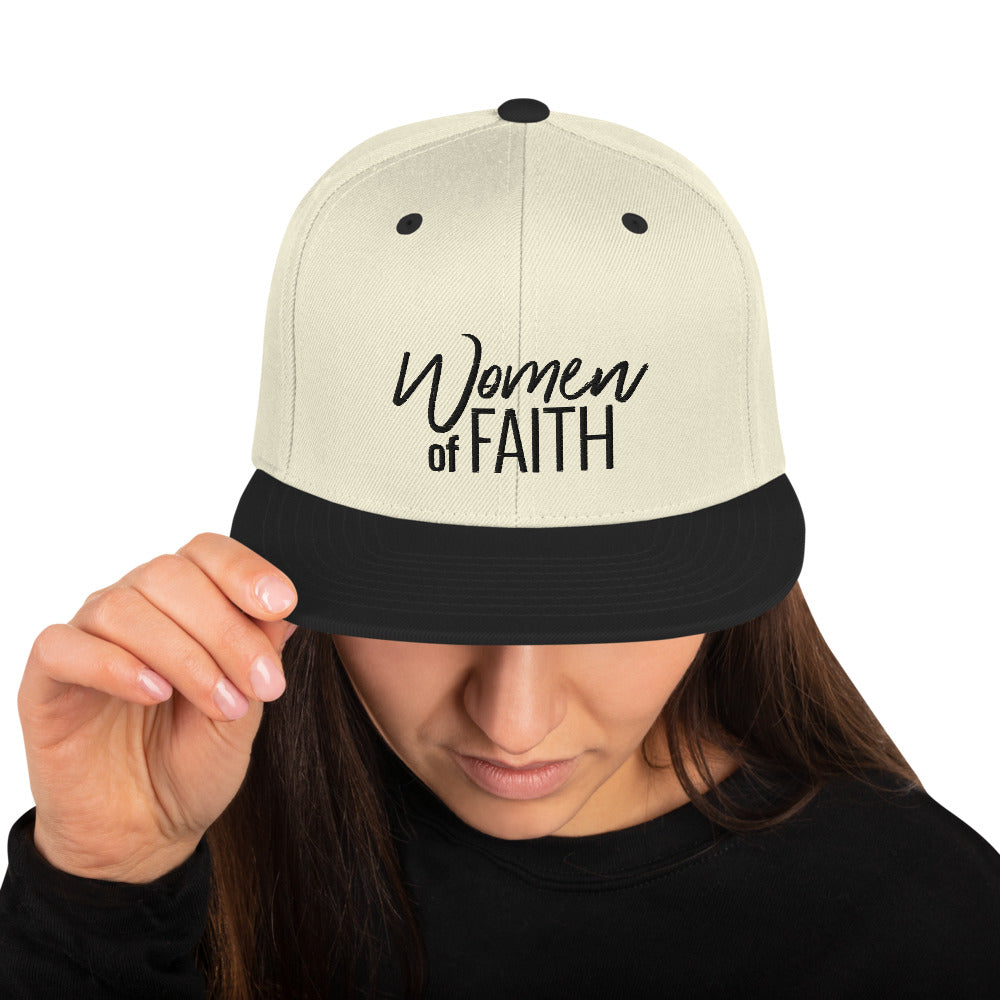 WOMEN OF FAITH Snapback Hat