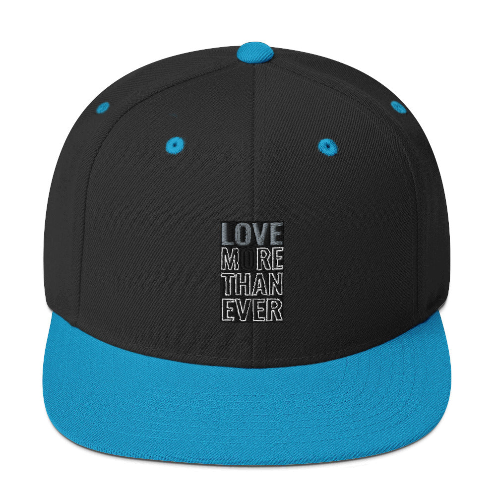 LOVE MORE THAN EVER Snapback Hat