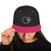 HEART and CROSS Snapback Hat