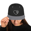 HEART and CROSS Snapback Hat