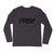 PRAY (BLACK) Long Sleeve Fitted Crew
